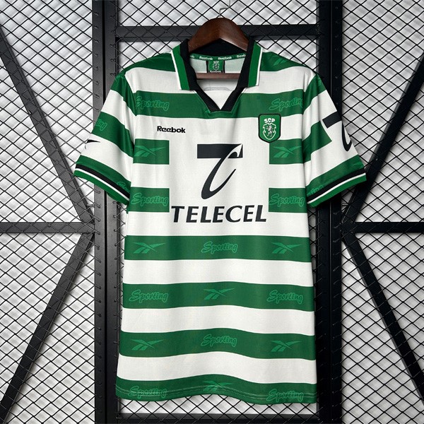 Tailandia Camiseta Sporting Lisbon 1ª Retro 1999-2000